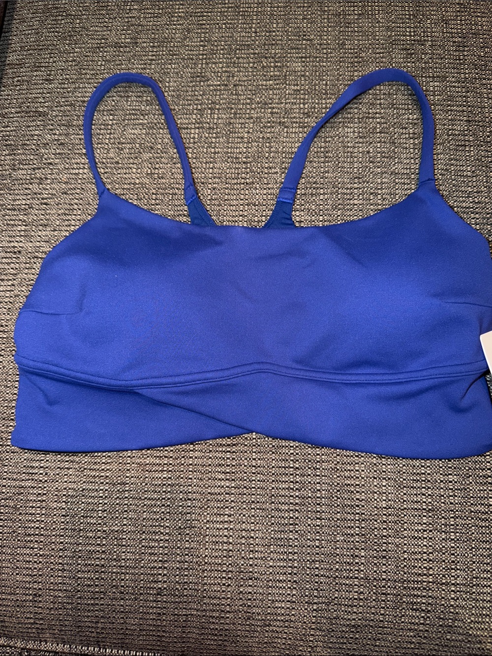 Lululemon Wunder Train Strappy Wrapped Sports Bra- C/D